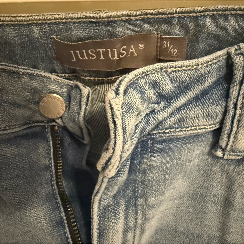 Just USA Faded Blue Denim Jeans